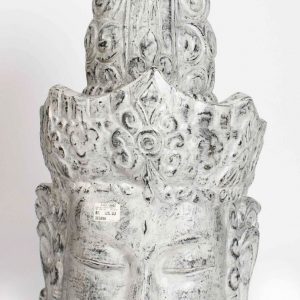 Buda Terracota White Mahkota (80x40x35)
